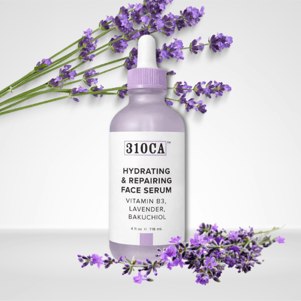 310CA Hydrating & Repairing Face Serum with Vitamin B3, Lavender & Bakuchiol 118ml