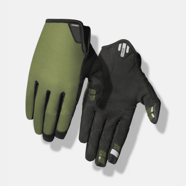 Giro LA DND Women’s Full-Finger Cycling Gloves (Trail Green) – Breathable, Durable MTB & Road