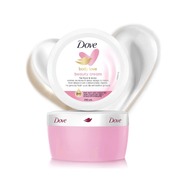 Dove Beauty Cream – Light, Fast-Absorbing Face & Body Cream 2.53ml