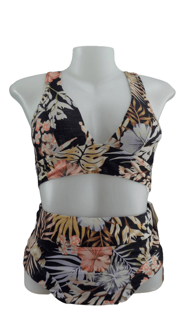 Rip Curl Paradise Calling Mirage T Bikini top and bottom - Small