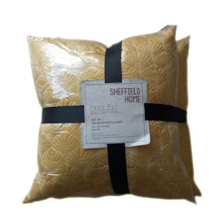 Sheffield Home Decorative Pillows Set of 2