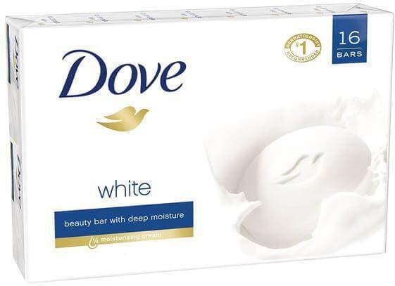 Dove Moisturizing Beauty Bar Soap Original, 3.75 oz, 16 Bars (sold per piece)