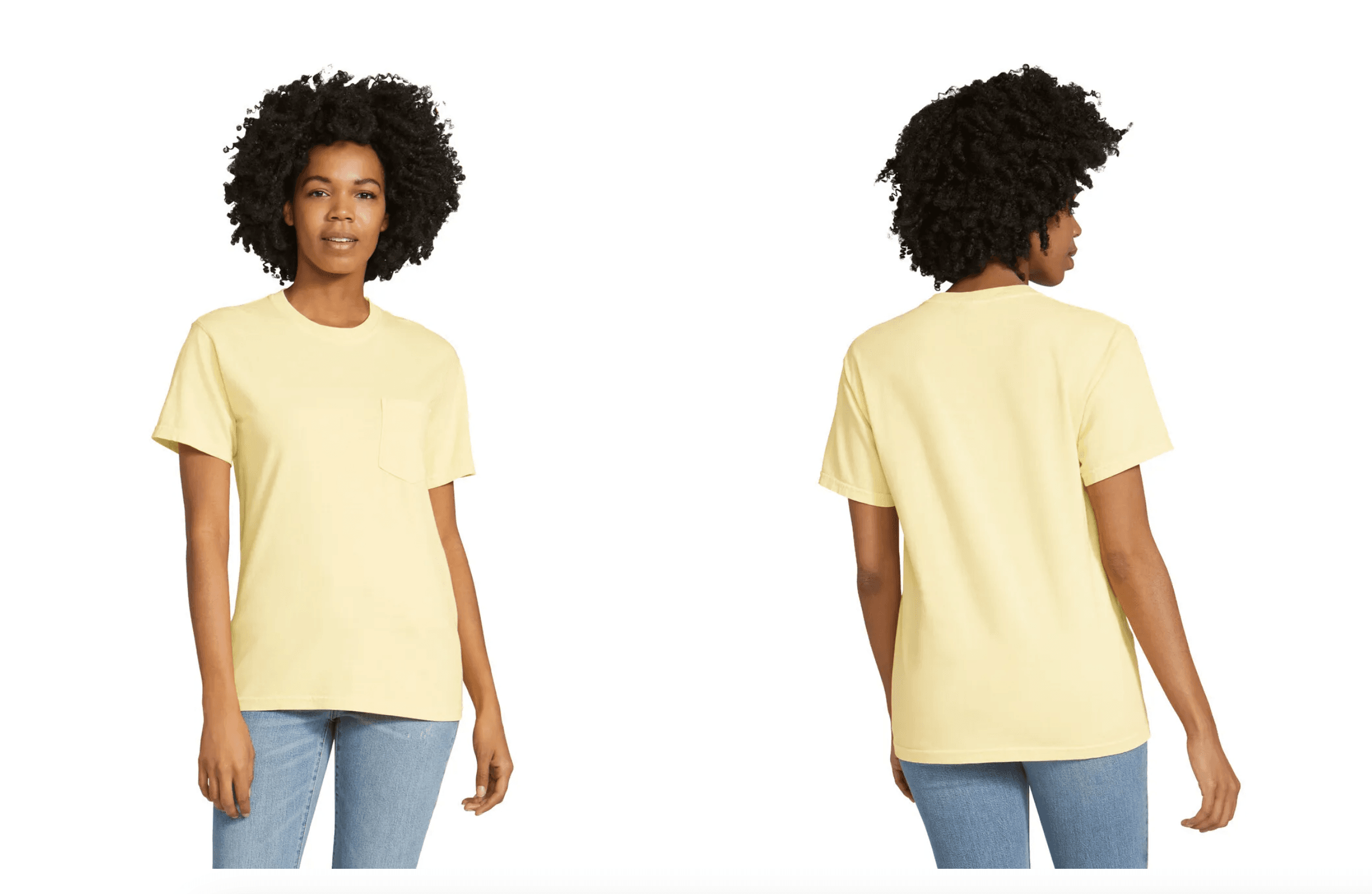 Comfort Colors ® 6030 Heavyweight Ring Spun Pocket Tee Adult (M)