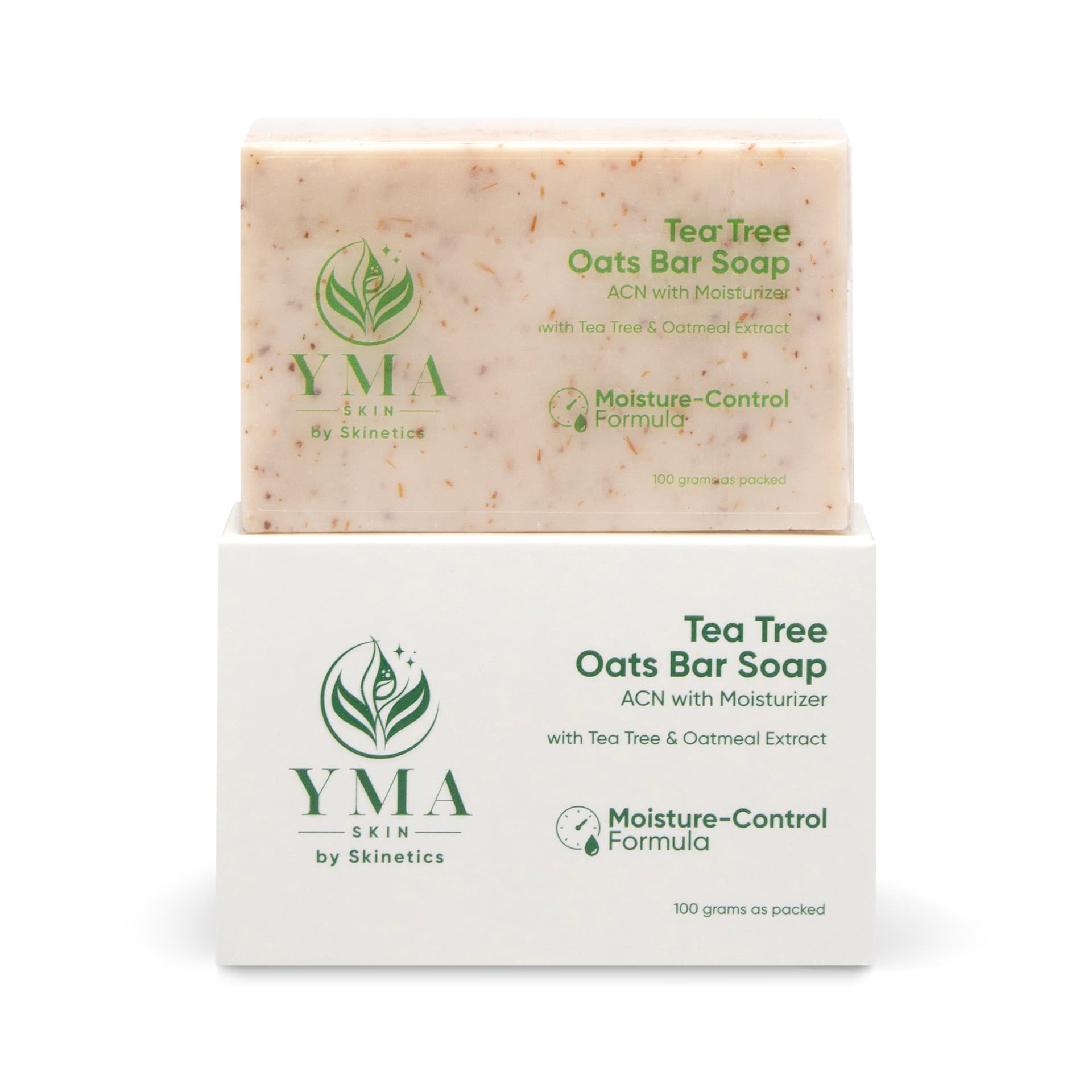 YMA SKIN TEA TREE WITH OATS BAR SOAP 100g